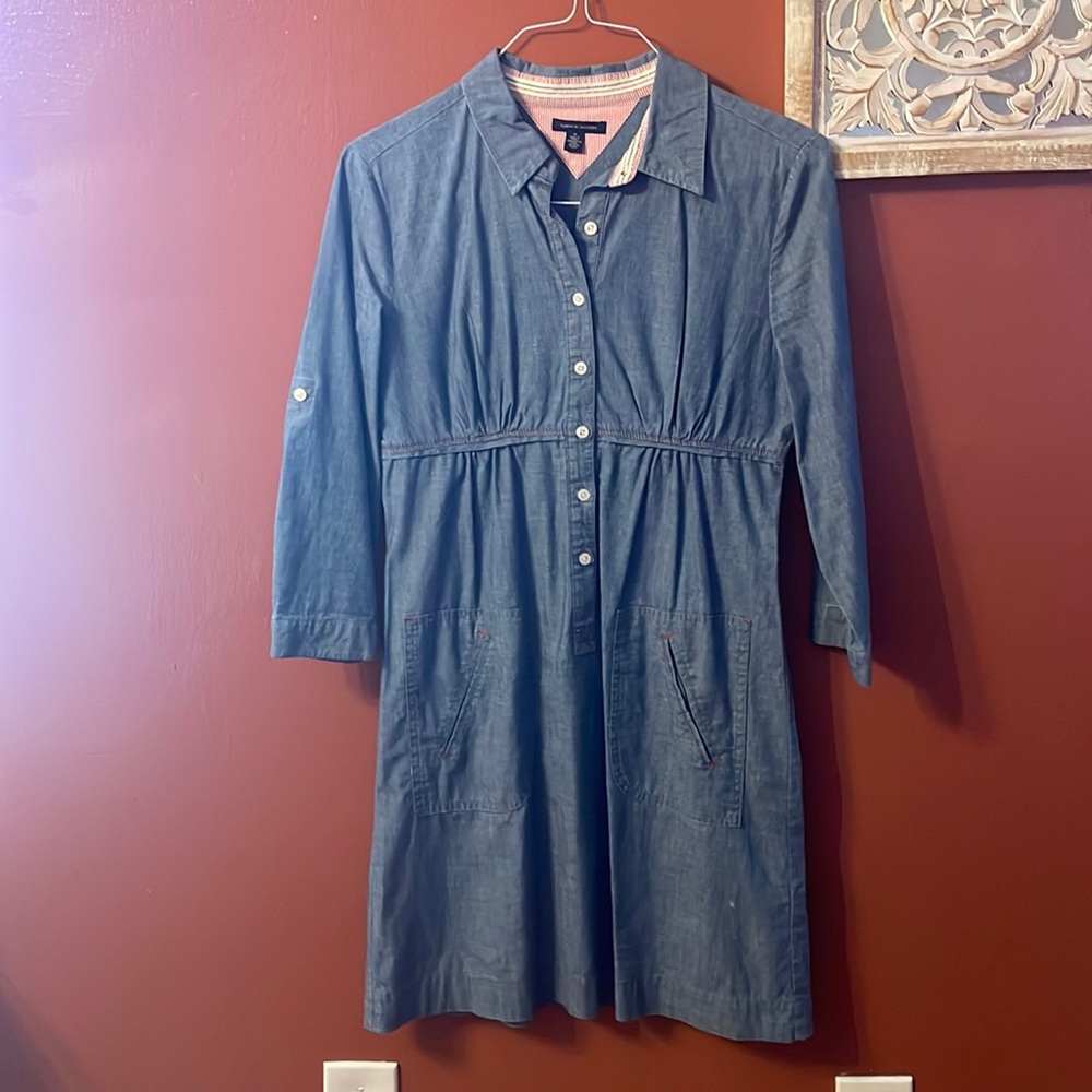 Denim dress